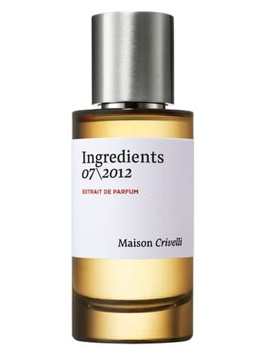 Maison Crivelli Ingredients 07-2012