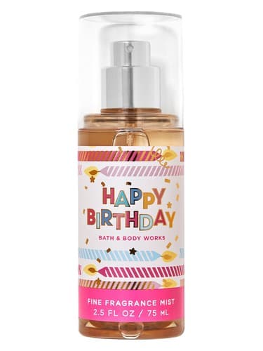 Bath & Body Works Happy Birthday Frosted Vanilla