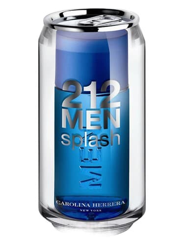 212 Men Splash by Carolina Herrera
