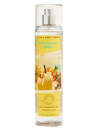Bath & Body Works Pina Colada Swirl