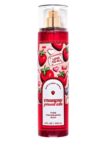 Bath & Body Works Strawberry Pound Cake