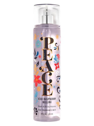 Bath & Body Works Peace Iced Raspberry Bellini